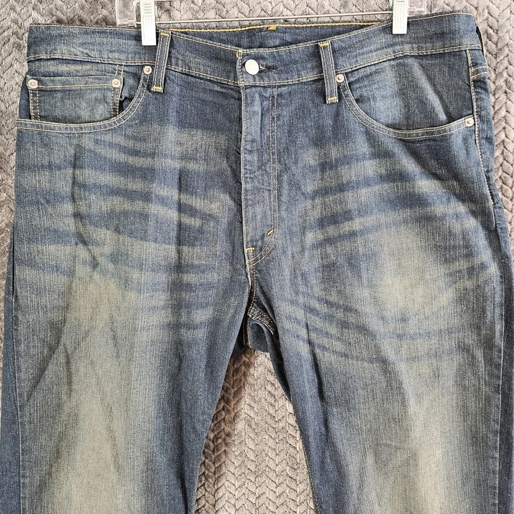 Levis 559 Jeans Mens 38x30 Blue‎ Relaxed Straight Leg Denim Medium Wash